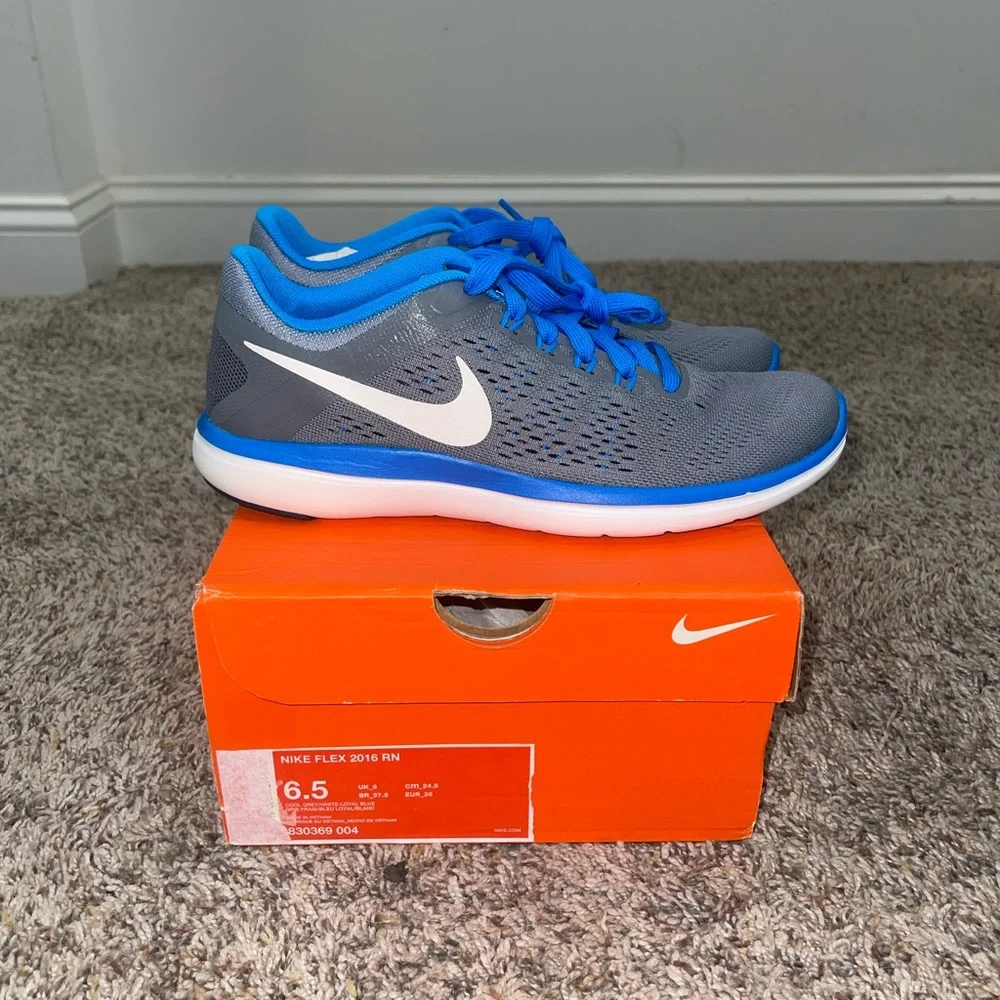 Nike flex 2016 Rn Running Grey - Picture 2 of 5